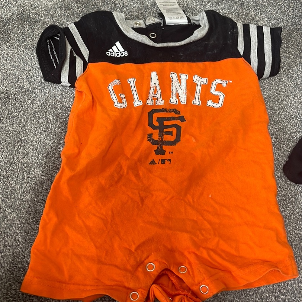 Sf Giants baby outfit